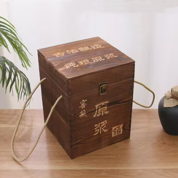 木制酒盒包装设计中的具体原则